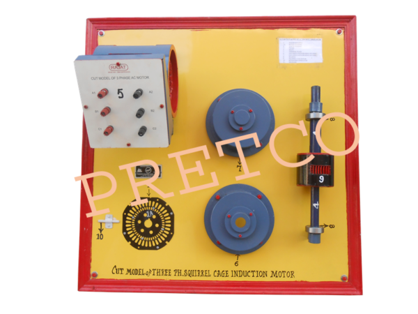 Cut Model of 3 Phase AC Motor - Non Working