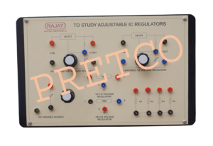 To Study Adjustable IC Regulators