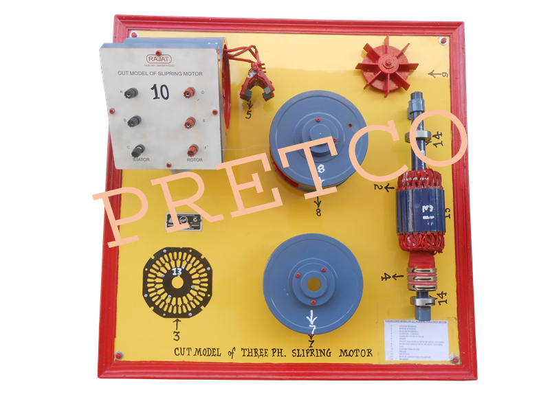 Cut Model of Slipring Motor - Non Working