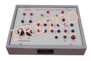 To Study Characteristics Transistors Trainer