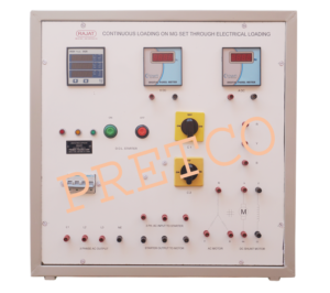 Continuous Loading ON MG Set Through Electrical Loading