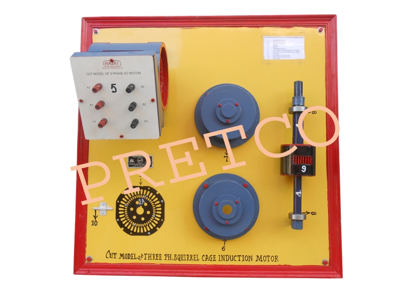 Cut Model of 3 Phase AC Motor - Non Working
