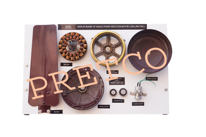 Display Board of Single Phase Induction Motor(Ceiling Fan)