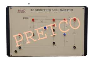 To Study Feed Back Amplifier