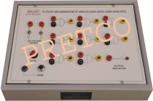 To Study Implementation of Various Logic Gates Using Nand Gate