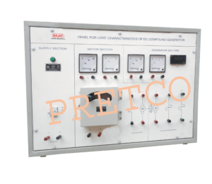 Load Characteristics of a DC Compound Generator
