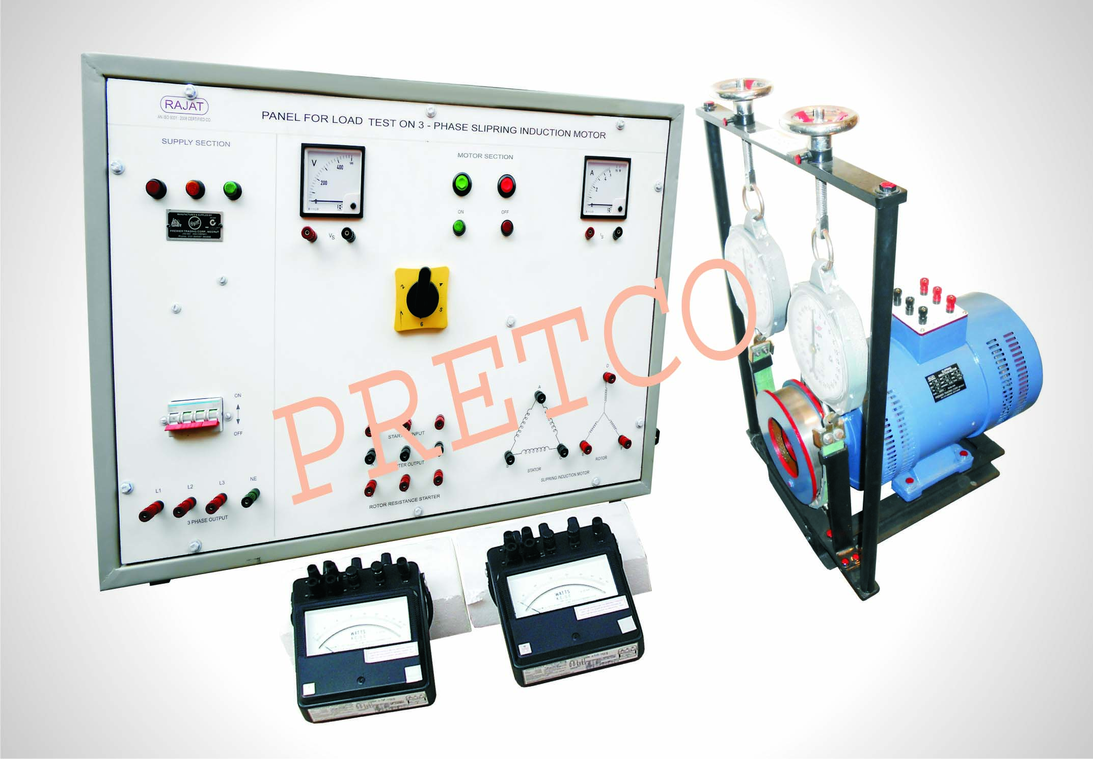 Load Test on 3 Phase Slipring Induction Motor