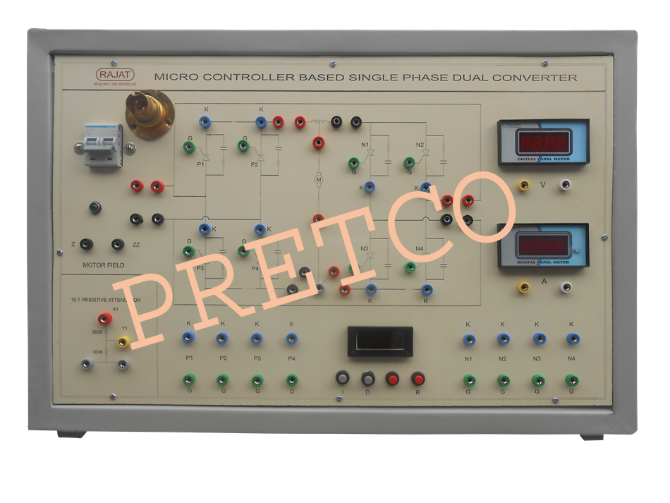Micro Controller Based Single Phase Dual Converter