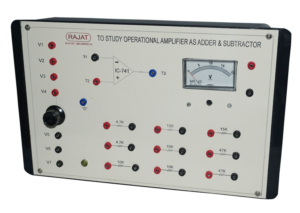 OPERATIONAL AMPLIFIER AS ADDER & SUBTRACTOR