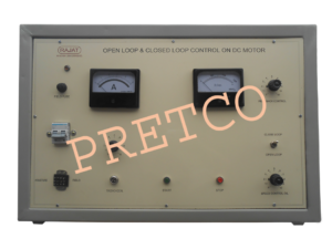 Open Loop & Closed Loop Control on DC Motor