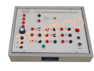 To Study Operational Amplifier as Adder & Substractor