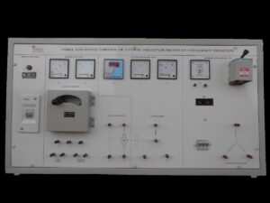 Panel For Speed Control of 3 Phase Induction Motor By Frequency Variation