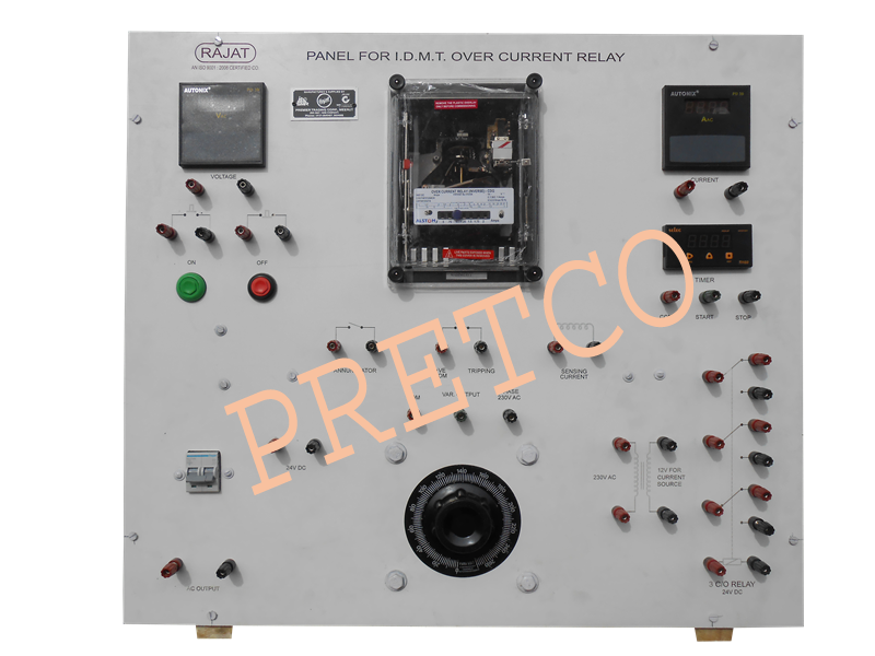 Panle for IDMT Over Current Relay