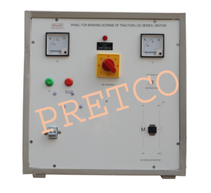 Panel for Braking Scheme of Traction (DC Series) Motor