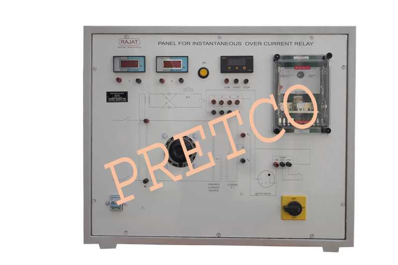 Panel for Instantaneous Over Current Relay
