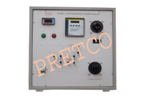 Panel for Reverse Power Relay