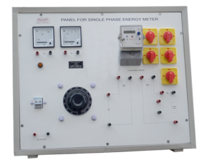 To Measure Energy by a Single Phase Energy Meter and Determine Error
