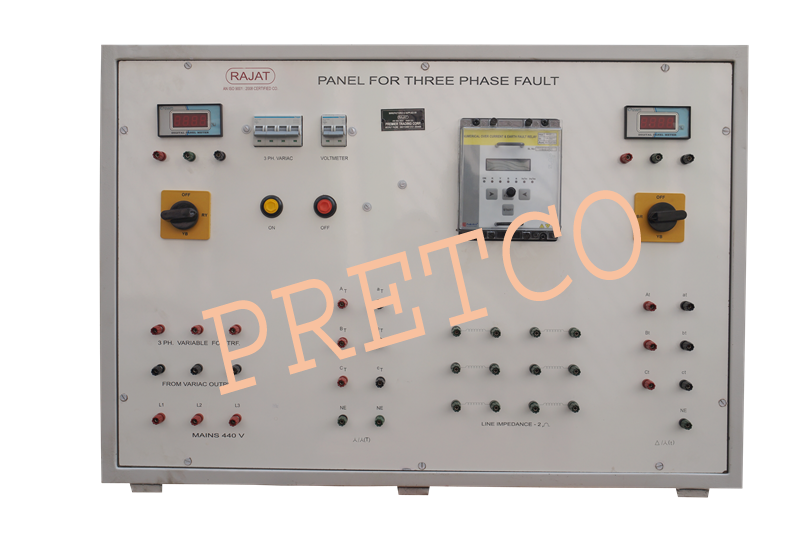 Panel for Three Phase fault