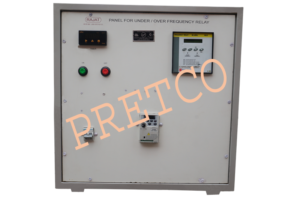Panel for Under & Over Frequency Relay