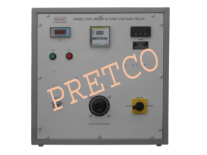 Panel for Under & Over Voltage Relay