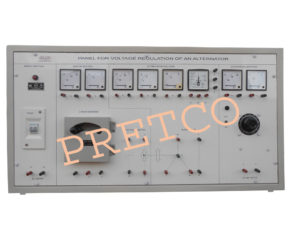 Panel for Voltage Regulation of An Alternator
