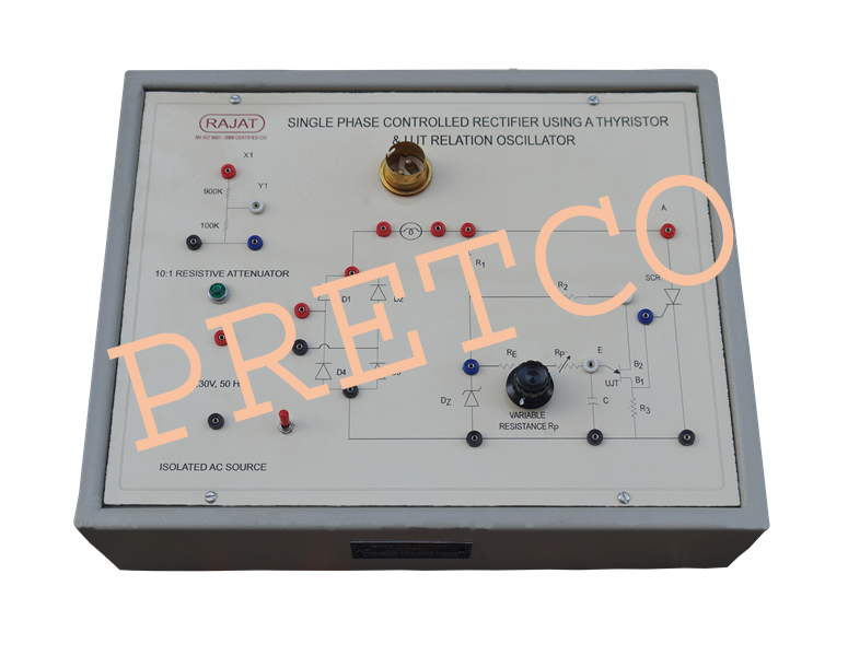Single Phase Controlled Rectifier using a Thyristor & UJT Relation Oscillator