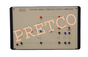 To Study Single Stage RC Coupled Amplifier