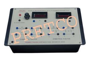 Study & Measurement of Z, Y, h & ABCD Parameters