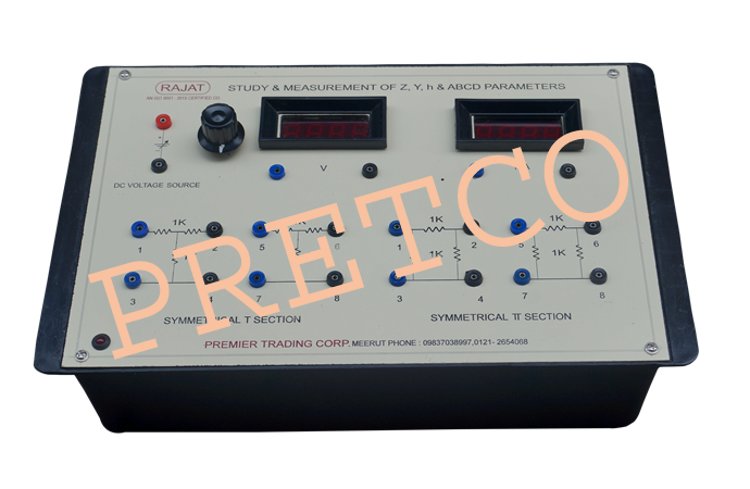 Study & Measurement of Z, Y, h & ABCD Parameters