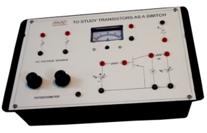 TRANSISTORS AS A SWITCH