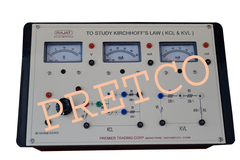 To Study Kirchhoff's Law (KCL & KVL)
