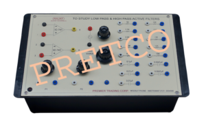 To Study Low Pass & High Pass Active Filters