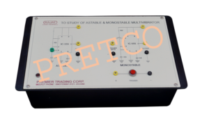 To study of Astable & Monostable Multivibrator